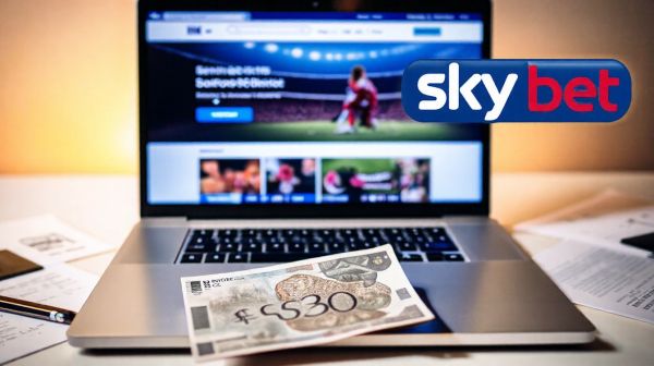 Claim £30 in free bets with sky bet registration bonus