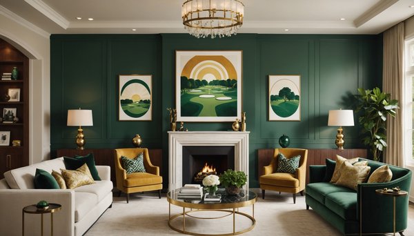 Explore classic art deco golf course prints to elevate your decor